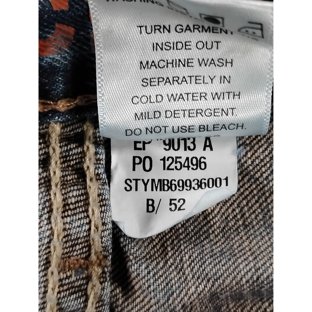 Western Minimalist Cinch Ian Slim Bootcut Jeans 38x34 Cotton Denim Workwear - Picture 4 of 8